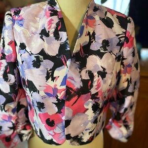 Floral Black Label by Evan Piccone short jacket